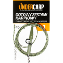 ZESTAW UNDERCARP LEADCORE Z KLIPSEM 45 LBS ZIELONY