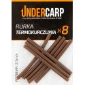 RURKI TERMOKURCZLIWE UNDERCARP 2.5mm BRĄZOWE 
