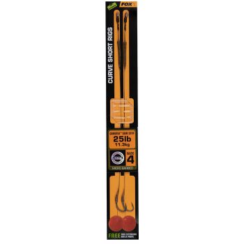 PRZYPON FOX CURVE SHORT CAMOTEX SEMI STIFF 4 25lb