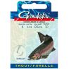 HACZYKI WIĄZANE GAMAKATSU TROUT RED 14 0.12mm 120