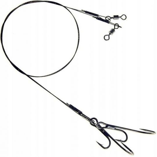 PRZYPON JAXON SUMATO ŻYWCOWY 30cm 9kg KOTWICA 02