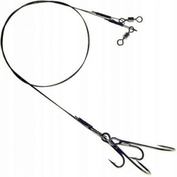 PRZYPON JAXON SUMATO ŻYWCOWY 30cm 9kg KOTWICA 01