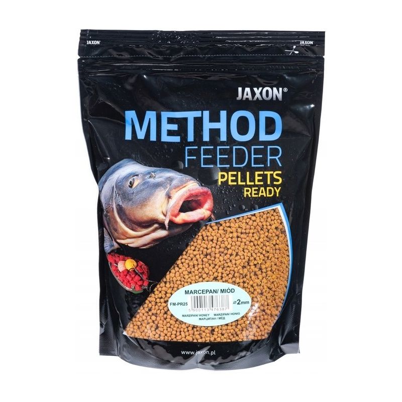 PELLET JAXON FEEDER READY 2mm 500g MARCEPAN MIÓD PELLET JAXON FEEDER READY 2mm 500g MARCEPAN MIÓD