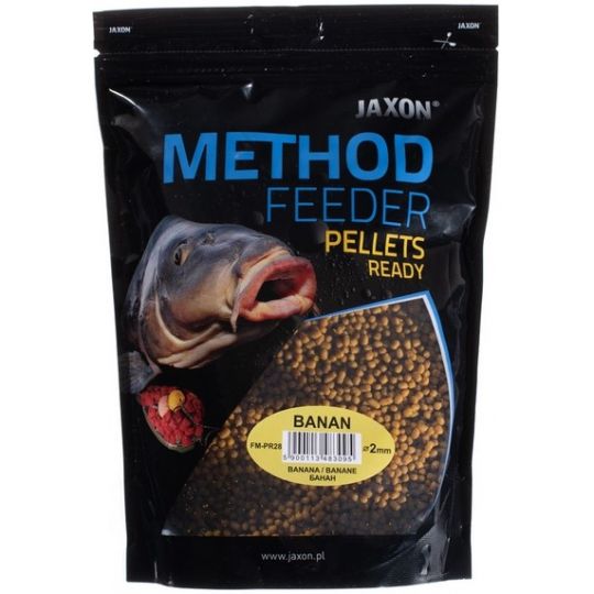 PELLET JAXON METHOD FEEDER READY 2mm 500g BANAN PELLET JAXON METHOD FEEDER READY 2mm 500g BANAN
