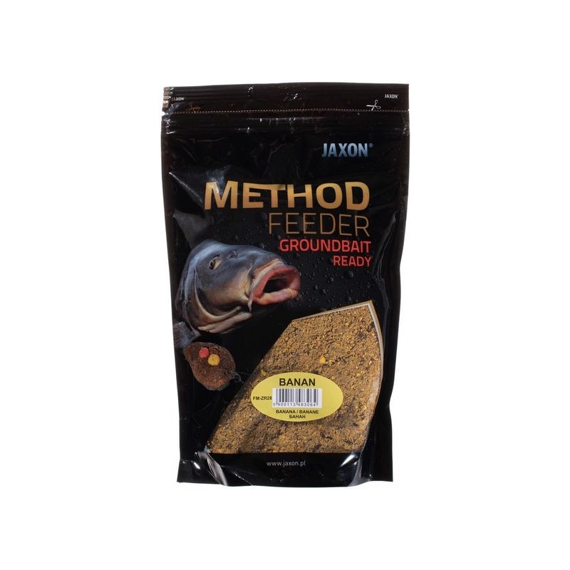 ZANĘTA MOKRA JAXON FEEDER READY BANAN 750g
