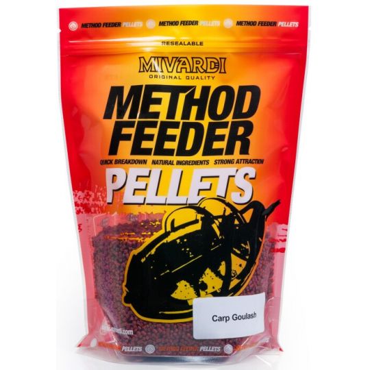 PELLET MIVARDI METHOD FEEDER 750g KARPIOWY GULASZ PELLET MIVARDI METHOD FEEDER 750g KARPIOWY GULASZ
