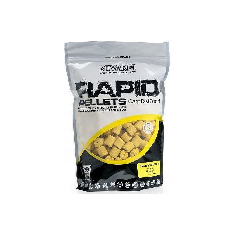 PELLET MIVARDI RAPID 1kg 4mm EASY CATCH ANANAS PELLET MIVARDI RAPID 1kg 4mm EASY CATCH ANANAS