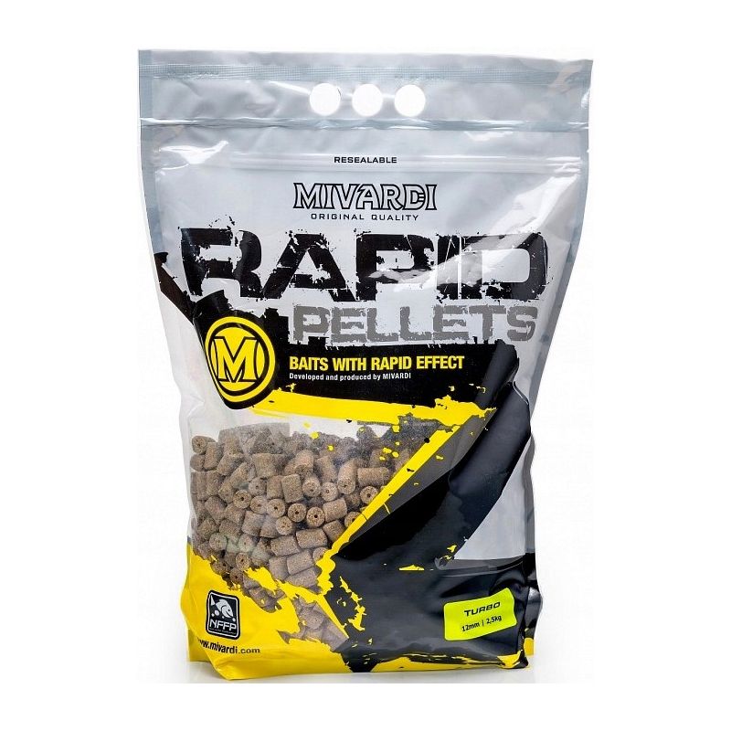 PELLET MIVARDI RAPID 2,5kg 8mm TURBO PELLETS PELLET MIVARDI RAPID 2,5kg 8mm TURBO PELLETS