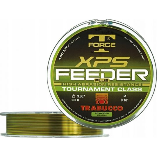 ŻYŁKA TRABUCCO T-FORCE XPS FEEDER PLUS 0,25mm 150m ŻYŁKA TRABUCCO T-FORCE XPS FEEDER PLUS 0,25mm 150m
