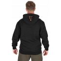 BLUZA FOX COLLECTION HOODY BLACK ORANGE XXL