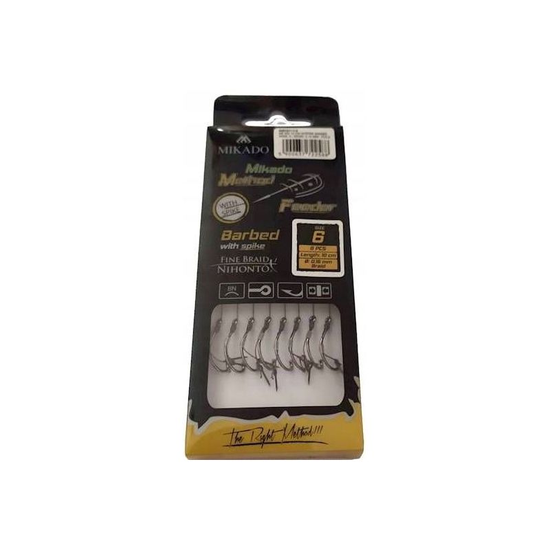 HACZYKI MIKADO DO METHOD FEEDER Z IGŁĄ 12 HACZYKI MIKADO DO METHOD FEEDER Z IGŁĄ 12