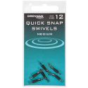 ŁĄCZNIK DRENNAN QUICK SNAP SWIVEL NR. 16 6szt
