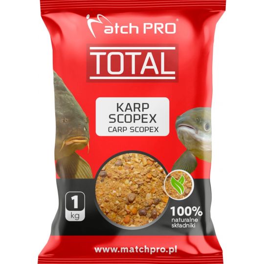 ZANĘTA MATCH PRO TOTAL 1kg KARP SCOPEX ZANĘTA MATCH PRO TOTAL 1kg KARP SCOPEX