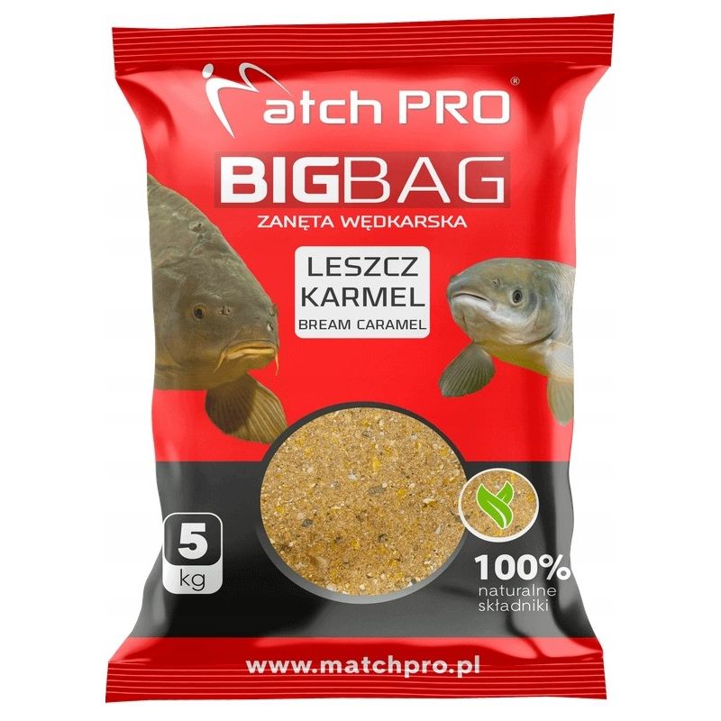 ZANĘTA MATCH PRO BIG BAG LESZCZ KARMEL 5kg