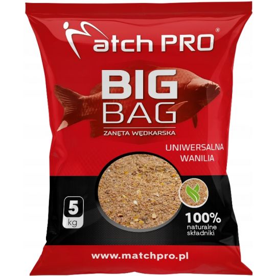 ZANĘTA MATCH PRO BIG BAG UNIWERSALNA WANILIA 5kg ZANĘTA MATCH PRO BIG BAG UNIWERSALNA WANILIA 5kg