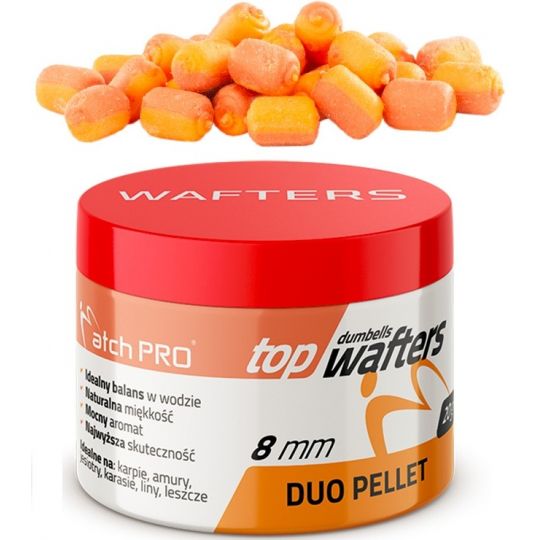 DUMBELLS MATCH PRO WAFTERS DUO PELLET 8mm 20g DUMBELLS MATCH PRO WAFTERS DUO PELLET 8mm 20g