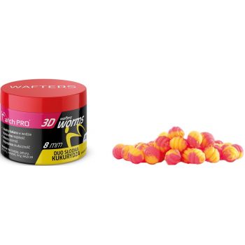 WAFTERS MATCH PRO 3D WORMS DUO SWEET CORN 8mm 20g