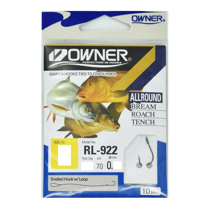 HACZYKI Z PRZYPONEM OWNER RL922 PIN 12 0,12mm
