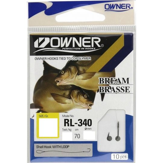 HACZYKI Z PRZYPONEM OWNER RL340 CHINTA 18 0.09mm HACZYKI Z PRZYPONEM OWNER RL340 CHINTA 18 0.09mm