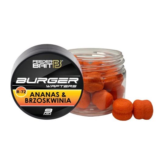 BURGER FEEDER BAIT WAFTERS R72 BRZOSKWINIA ANANAS BURGER FEEDER BAIT WAFTERS R72 BRZOSKWINIA ANANAS