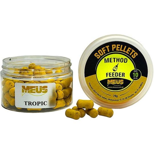 PELLET MEUS SOFT 10mm 70g TROPIC PELLET MEUS SOFT 10mm 70g TROPIC