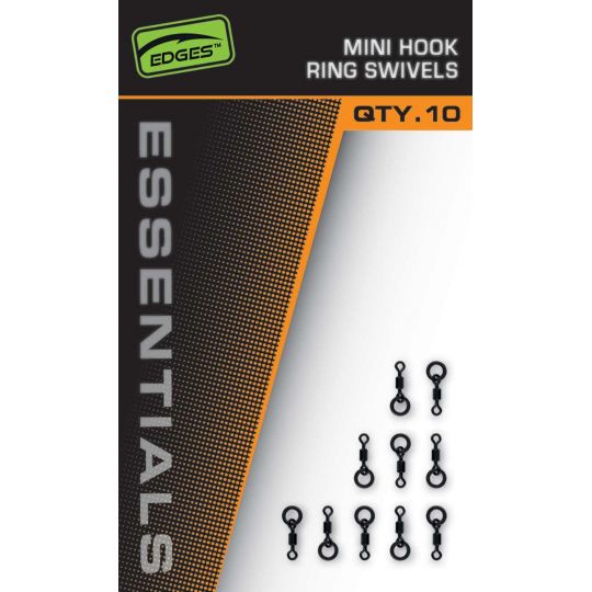 KRĘTLIKI FOX EDGES MINI HOOK RING SWIVELS 