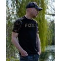 KOSZULKA T-SHIRT FOX RAGLAN BLACK CAMO ROZMIAR L 