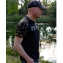 KOSZULKA T-SHIRT FOX RAGLAN BLACK CAMO ROZMIAR L 