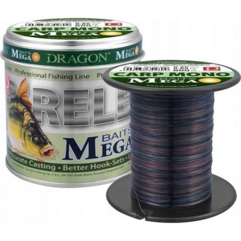 ŻYŁKA DRAGON MEGABAITS CARP MONO CAMOU 600m 0.25mm