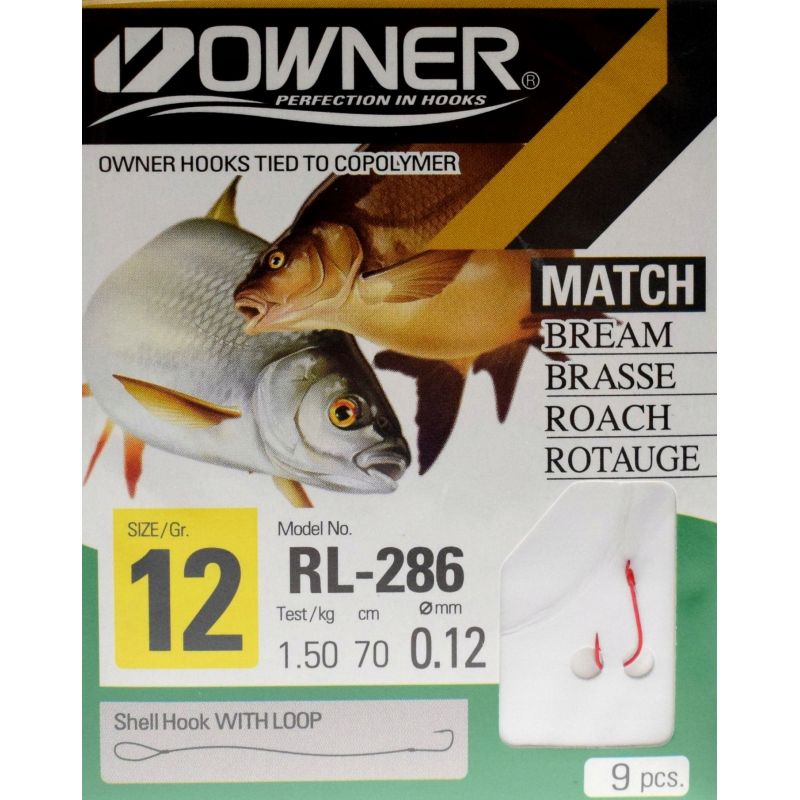 HACZYKI Z PRZYPONEM OWNER RL286 SODE 20 0.08mm