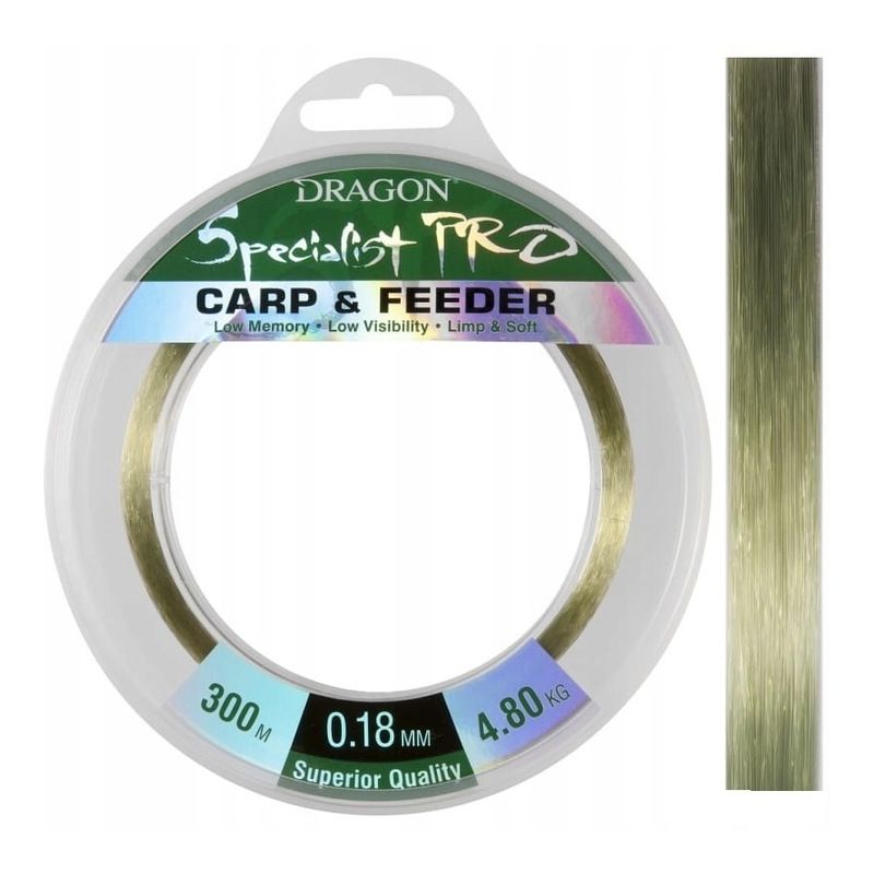 ŻYŁKA DRAGON SPECIALIST CARP FEEDER 300m 0,25mm 