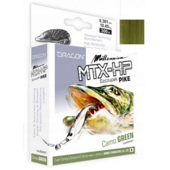 ŻYŁKA DRAGON MILLENIUM MTX-HP SZCZUPAK 150m 0.20mm