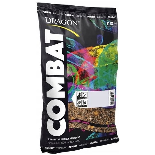 ZANĘTA DRAGON COMBAT KARP WANILIA KONOPIE 1kg