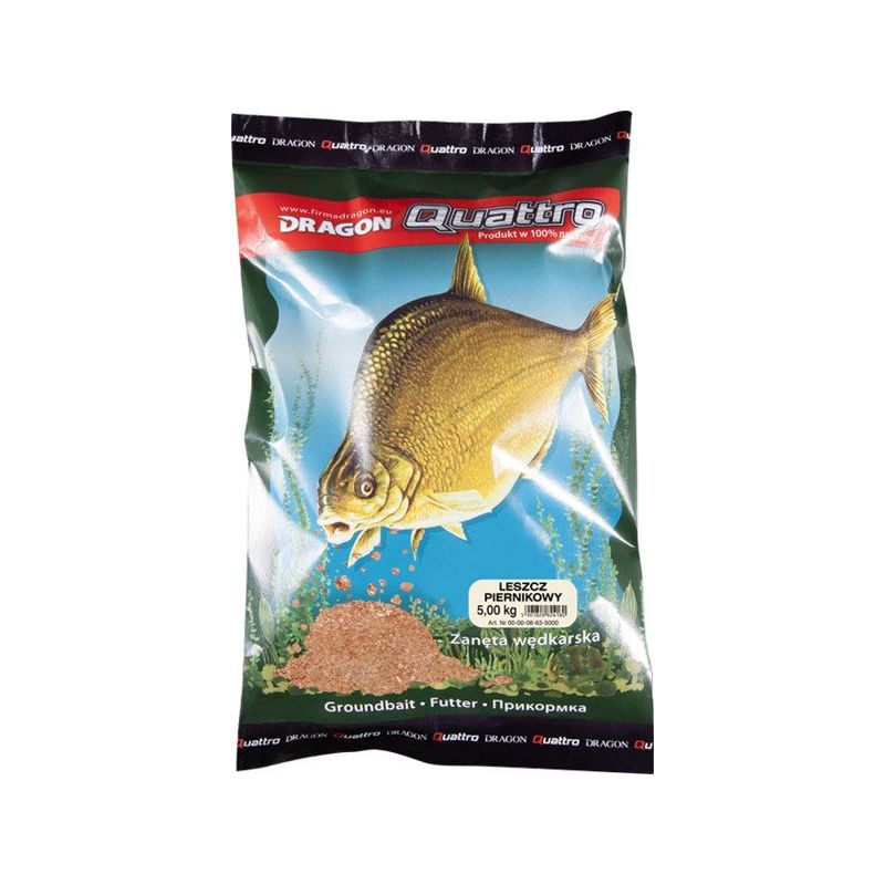 ZANĘTA DRAGON QUATTRO LESZCZ PIERNIKOWY 5kg