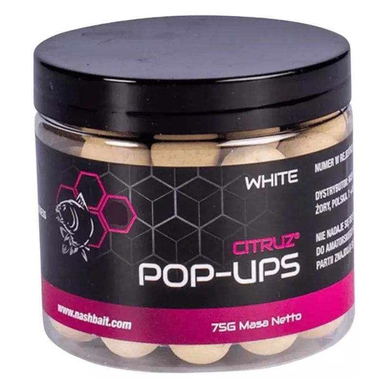 KULKI NASH CITRUZ POP UP 20mm 75g WHITE 