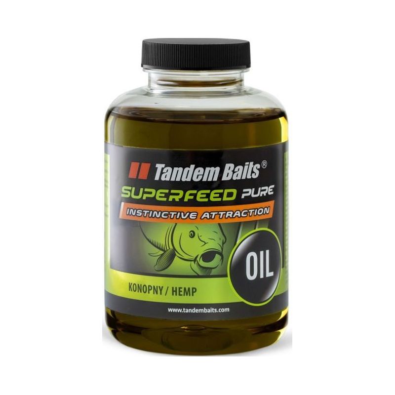 OLEJ TANDEM BAITS SUPERFEED KONOPNY 500ml OLEJ TANDEM BAITS SUPERFEED KONOPNY 500ml