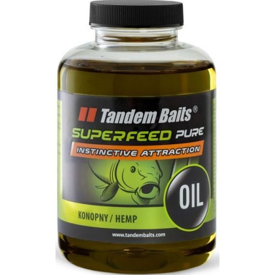 OLEJ TANDEM BAITS SUPERFEED KONOPNY 500ml OLEJ TANDEM BAITS SUPERFEED KONOPNY 500ml