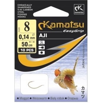 PRZYPON KAMATSU KONGER AJI 5207 BIAŁY ROBAK ROZ.8