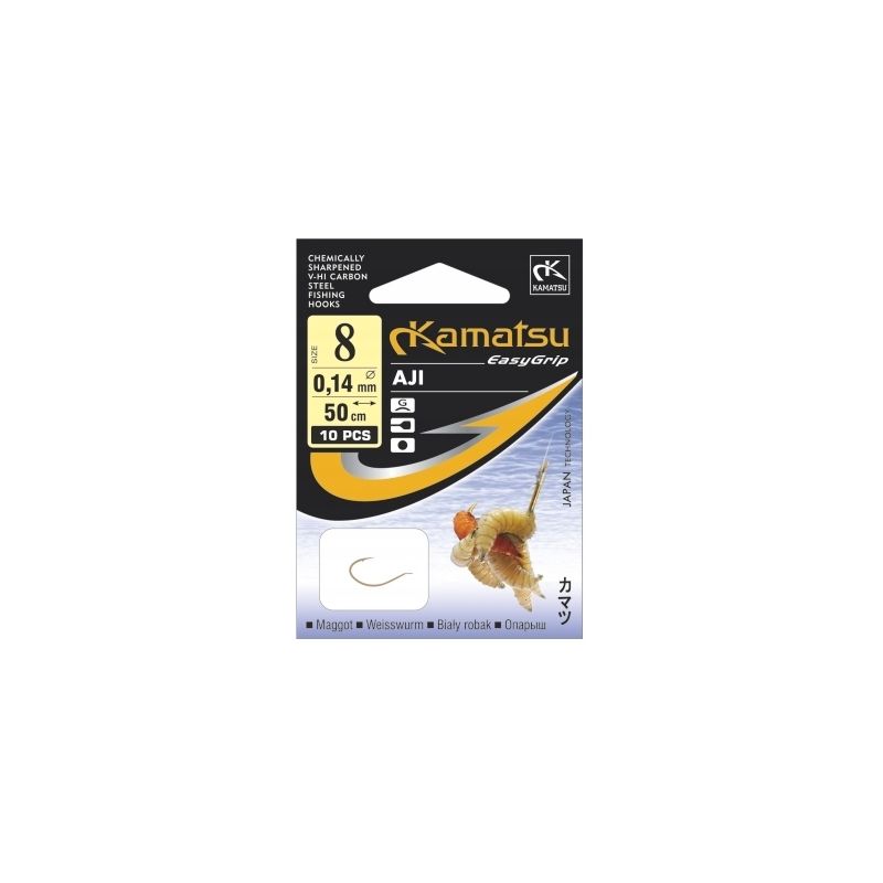 PRZYPON KAMATSU KONGER AJI 5207 BIAŁY ROBAK ROZ.8 PRZYPON KAMATSU KONGER AJI 5207 BIAŁY ROBAK ROZ.8