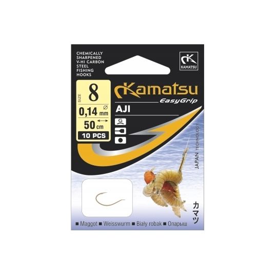 PRZYPON KAMATSU KONGER AJI 5207 BIAŁY ROBAK ROZ.8 PRZYPON KAMATSU KONGER AJI 5207 BIAŁY ROBAK ROZ.8