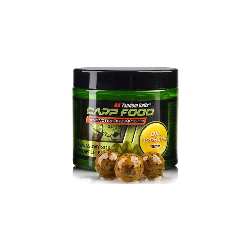 KULKI TANDEM BAITS OIL HOOKERS 18mm ORZECH TYGRYSI KULKI TANDEM BAITS OIL HOOKERS 18mm ORZECH TYGRYSI