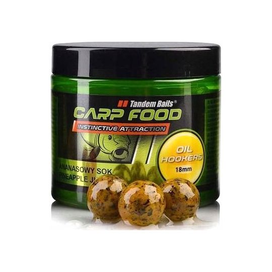 KULKI TANDEM BAITS OIL HOOKERS 18mm ORZECH TYGRYSI KULKI TANDEM BAITS OIL HOOKERS 18mm ORZECH TYGRYSI