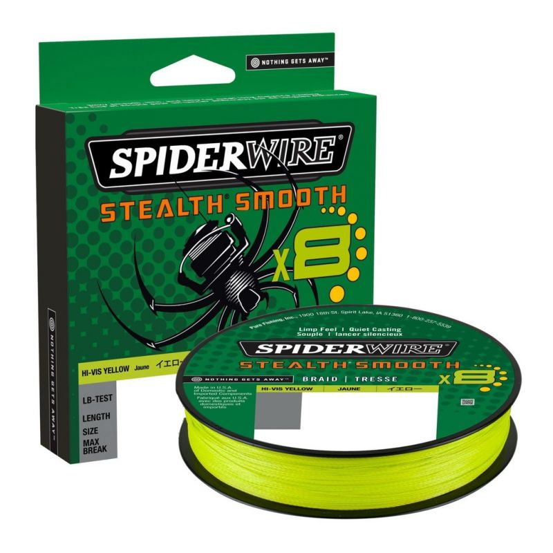 PLECIONKA SPIDERWIRE STEALTH SMOOTH X8 0.07mm 150m