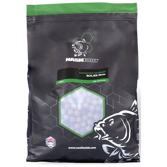 KULKI NASH MONSTER SHRIMP BOILIES 20mm 5kg KULKI NASH MONSTER SHRIMP BOILIES 20mm 5kg