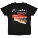 KOSZULKA KONGER KAMATSU GYOTAKU CZARNA XL T-SHIRT