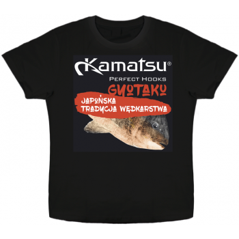 KOSZULKA KONGER KAMATSU GYOTAKU CZARNA XL T-SHIRT