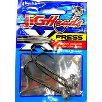 GŁÓWKI JIGOWE KAMATSU X-PRESS 3/0 3g 3szt