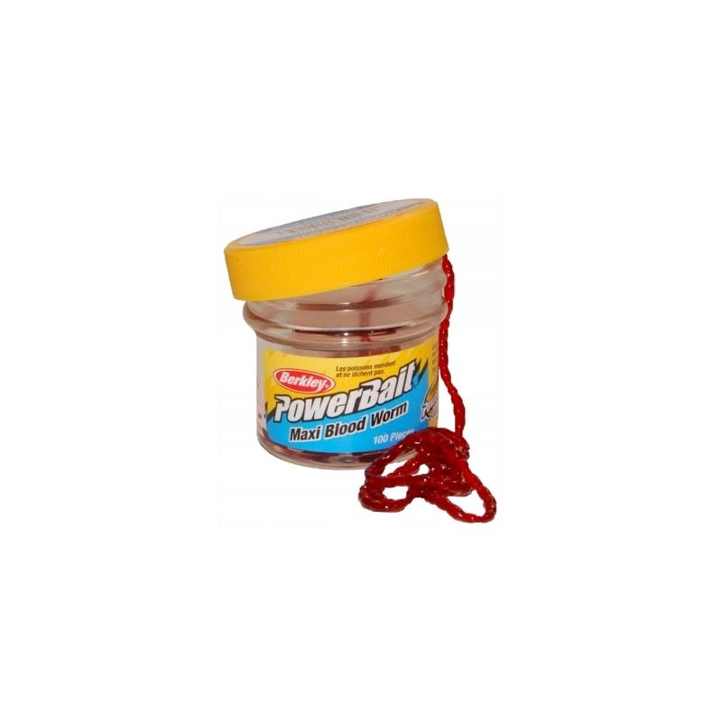 SZTUCZNA OCHOTKA BERKLEY BLOOD WORM MINI 150szt