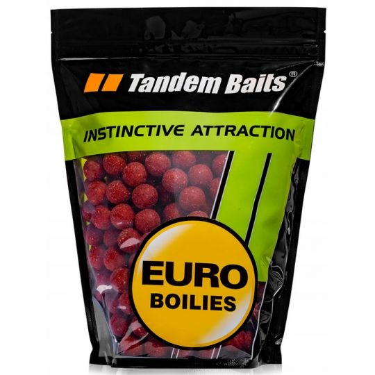 KULKI TANDEM BAITS EURO BOILIES 18mm 1kg TRUSKAWKA KULKI TANDEM BAITS EURO BOILIES 18mm 1kg TRUSKAWKA