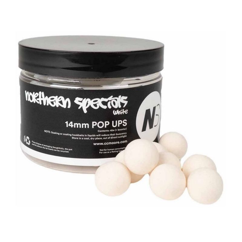 KULKI CC MOORE NS1 POP UPS WHITE 14mm KULKI CC MOORE NS1 POP UPS WHITE 14mm
